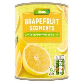 ASDA Grapefruit Segments in Grapefruit Juice 540g