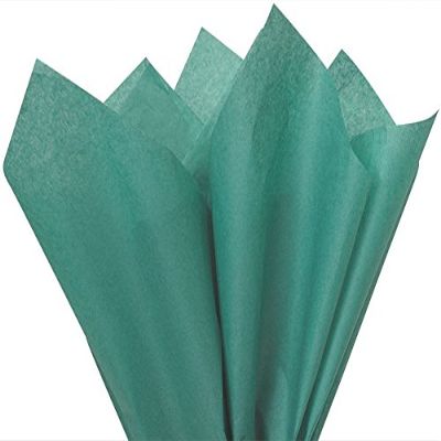 A1BakerySupplies Premier Quality Gift Wrap Color Tissue Paper - Preimum Quality Paper Made in USA 15 X 20 Inches - 225 Sheets per Pack (Teal)