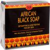 African Black Soap 7oz for Acne, Eczema, Dry Skin, Psoriasis, Scar Removal, Face & Body Wash - Shea Butter, Charcoal, Bamboo Powder view 1