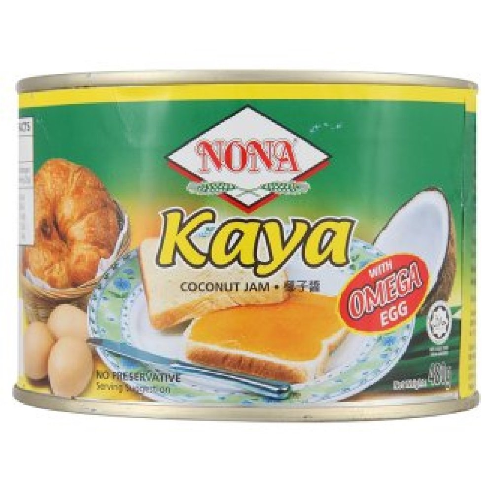 Nona Coconut Jam with Omega Egg 480g (6 Can)