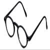 Calabria 4365 Designer Round Reading Glasses +1.75 Black Men Women Circular Single Power Reader Trendy Professor Eyeglass view 1
