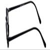 Calabria 4365 Designer Round Reading Glasses +1.75 Black Men Women Circular Single Power Reader Trendy Professor Eyeglass view 3
