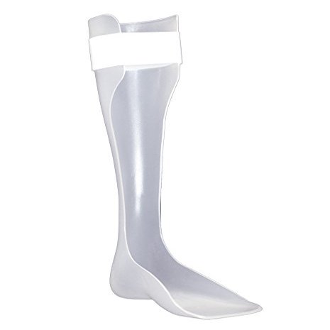 OPTEC USA Solid Ankle AFO (Ankle Foot Orthosis) - Long Foot Plate (Right - Small)