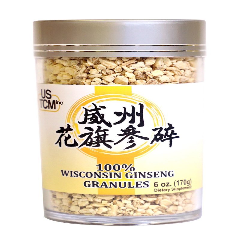USTCM Wisconsin American Ginseng Granules Perfect for Making Teas (6oz)