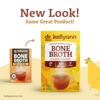 Dr. Kellyann Bone Broth Collagen Powder Packets (7 Servings)  16g Protein, Grass-Fed Hydrolyzed Collagen, Keto & Paleo-Friendly view 2