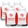 Silver Fern Brand Ultimate Digestive Enzyme Supplement - 4 Bottles - High Potency, Multi Enzyme - Digestive Comfort & Food Tolerance - Amylase, Protease, Cellulase, More view 1
