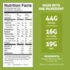 The Only Bean - Organic Edamame Spaghetti Pasta - High Protein, Keto Friendly, Gluten-Free, Vegan, Non-GMO, Kosher, Low Carb, Plant-Based Bean Noodles - 8 oz (1 Pack) view 2