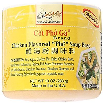 Quoc Viet Foods Chicken Flavored Pho Soup Base (Cot Pho Ga) - 2 Pack (10 oz. Each)