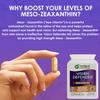 Vision Defender Meso Zeaxanthin Vegan Eye Supplement MZ- Protect and Improve Ocular Health & Eye Care, High Strength Antioxidant Carotenoid Meso-Zeaxanthin for Eyes (90 Capsules/One Daily) Made in UK view 3