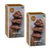 Triple Scoop - Premium Chocolate (2) Ice Cream Mix For Ice Cream Maker. Simple, Easy, Delicious. From Gourmet Mix To Maker in 5 Minutes, Makes 2 Creamy Quarts. Made in USA. (2 Pack, Chocolate) view 1