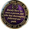 31 Year AA Medallion Purple Tri-Plate Founders Bill & Bob Chip XXXI view 2
