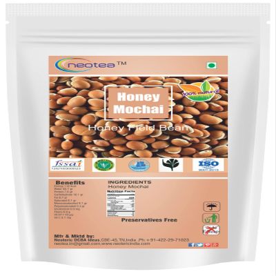 Neotea Mochai (Honey Field Bean) 250g (8.81 OZ) | High-Fiber, Natural Legume | For Healthy Cooking, Sambar, and Masala Dishes