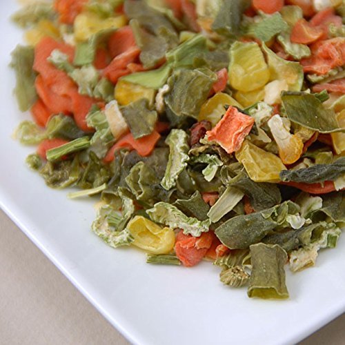 VEGETABLE FLAKES DRIED MIXED- 39.6lb