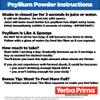 Yerba Prima Psyllium Husks Powder - 24 oz (Pack of 2) - Unflavored - Fine Ground - Natural Fiber Supplement with Soluble & Insoluble Fiber view 4