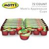 Mott's No Sugar Added Cherry Applesauce, 3.9 Ounce Cup, 6 Count (Pack of 12) view 2