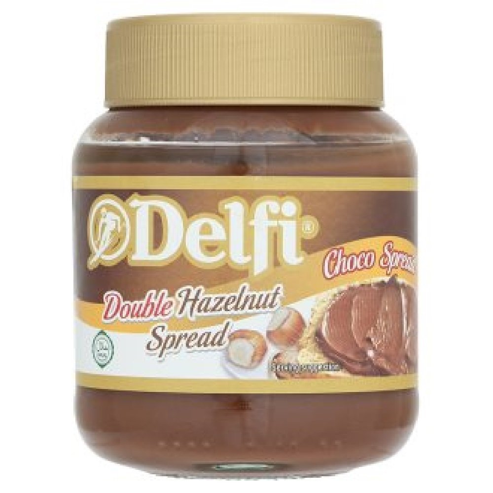 Delfi Spread 350g (Double Choco Hazelnut, 3 Can)