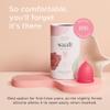 Saalt Menstrual Cup - Premium Design - Most Comfortable Period Cup - #1 Active Cup - Wear for 12 Hours - Soft, Flexible, Reusable Medical-Grade Silicone - Made in USA view 2