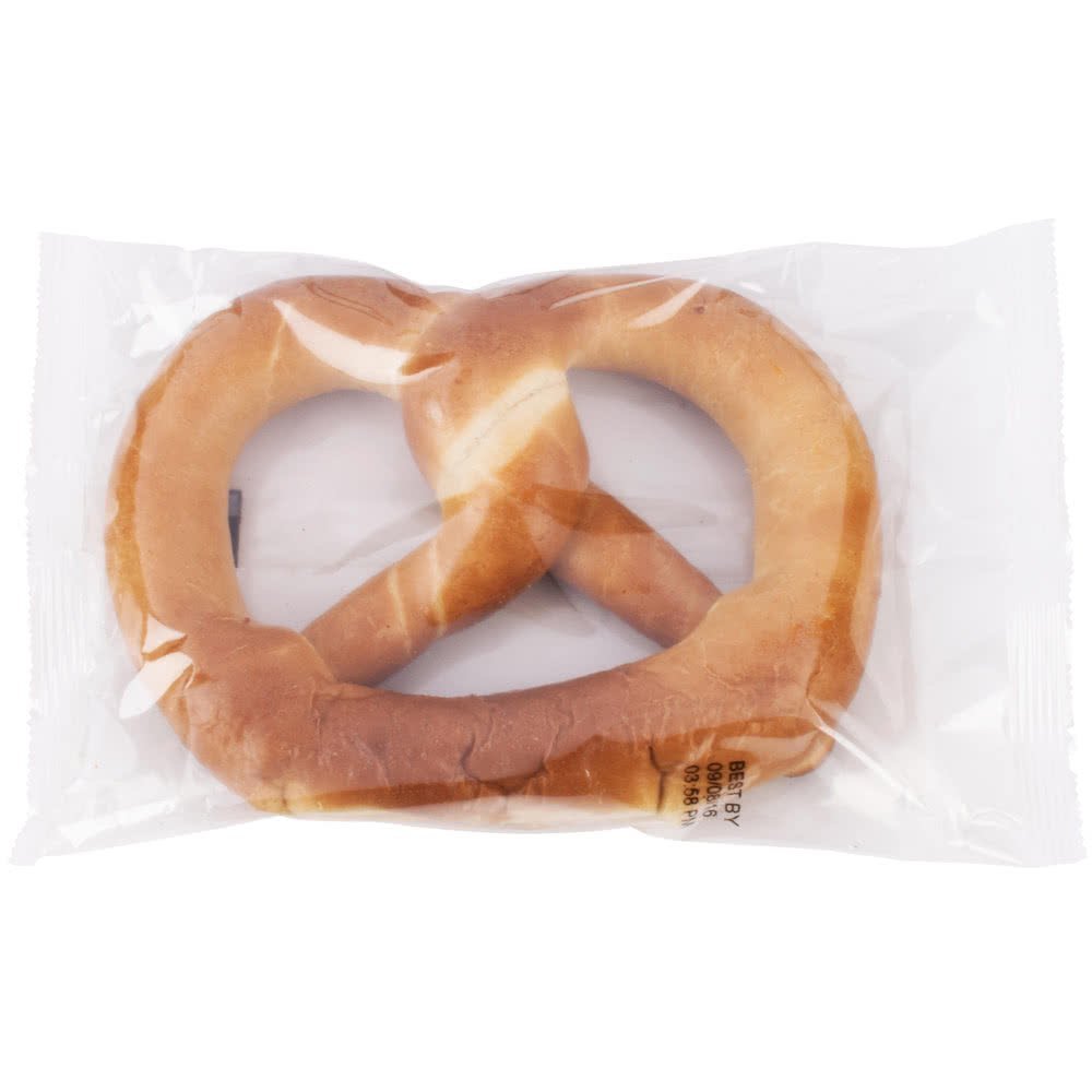 TableTop King PretzelHaus 6 oz. Unsalted Pretzel - 50/Case