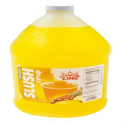 TableTop King 1 Gallon Pineapple Slushy Syrup