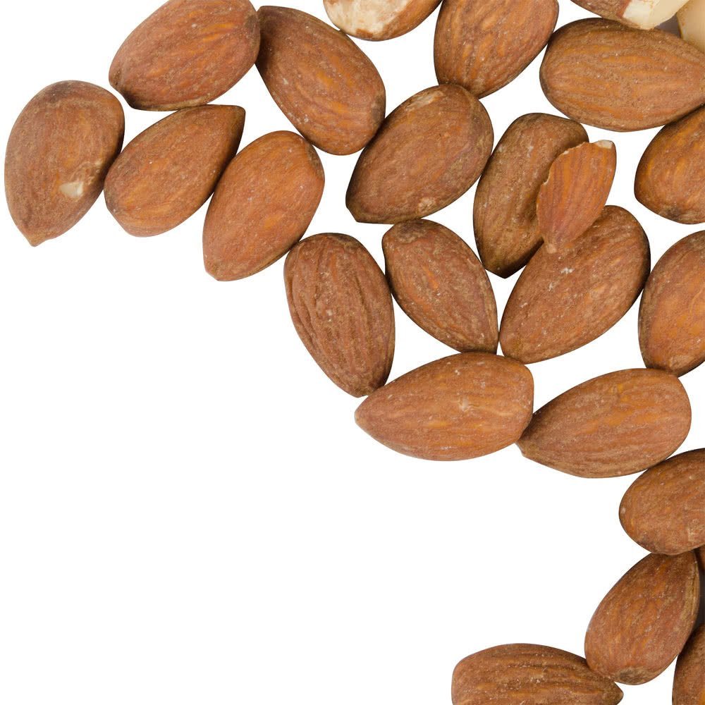 TableTop King 5 lb. Unsalted and Roasted Whole Almonds