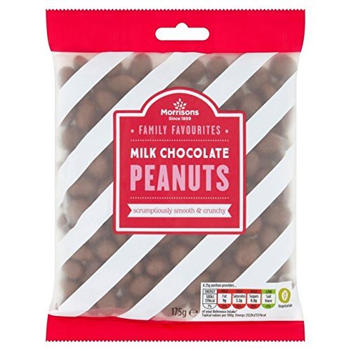 Morrisons Chocolate Coated Peanuts 175g