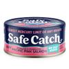 Safe Catch Wild Pacific Pink Salmon Canned Wild-Caught No Salt Added Skinless Boneless Salmon Fish Mercury Tested Kosher, 6 Pack Can Salmon 5oz view 3