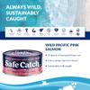 Safe Catch Wild Pink Salmon Canned Wild-Caught Skinless Boneless Salmon Fish Every Can Of Salmon Is Mercury Tested Kosher, 6-Pack Salmon Cans 5oz view 2