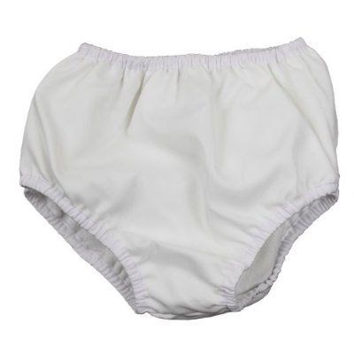 Adult Swim Diapers - Reusable Diaper for The Pool - My Pool Pal (XL-Waist: 40-50"; Leg 23-29", White)