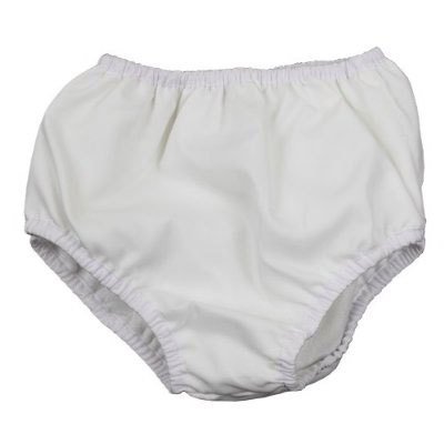 Adult Swim Diapers - Reusable Diaper for The Pool - My Pool Pal (XL-Waist: 40-50"; Leg 23-29", White)