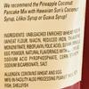Hawaiian Natural Flavored Pancake Mix! Choose From Macadamia Nut Flavors! Just Add Water! 6oz Package! (Pineapple Coconut) view 3