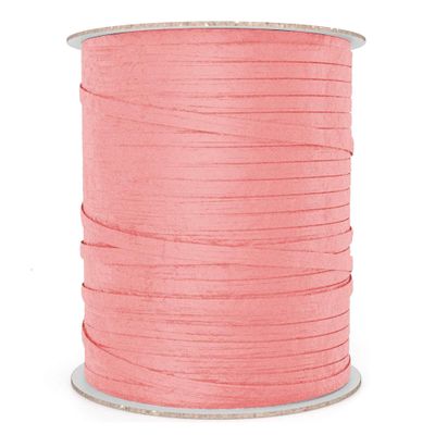 BonBon Paper Rose Pink Ribbon | Pink Pastel Raffia Ribbon for Gift Wrapping, Gift Bags and DIY Arts and Crafts | Premium Wrapping Paper Accessories | 100 Yard Spool