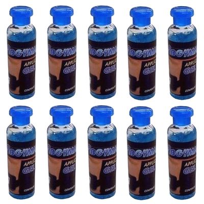 AbGymnic Application Gel for All Ab Belts EMS TENS & AMP Conductive Gel (100 ml) 10 Pack