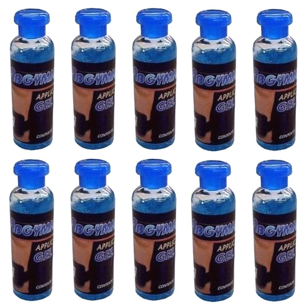 AbGymnic Application Gel for All Ab Belts EMS TENS & AMP Conductive Gel (100 ml) 10 Pack