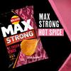 Walkers Max Strong Hot Chicken Wings Crisps 150g view 3