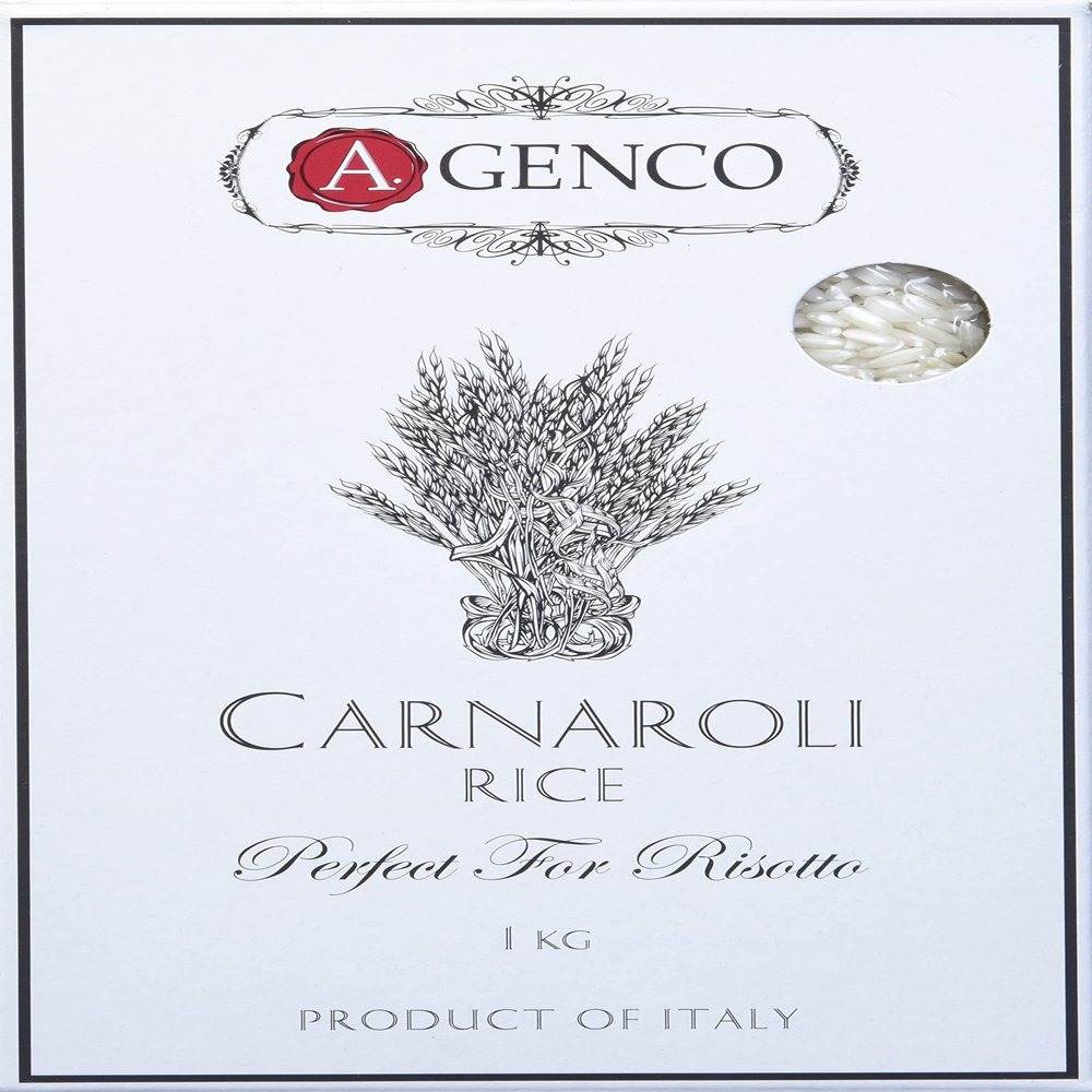 A.Genco Importing Artisanal Italian Carnaroli Rice, 1 kg