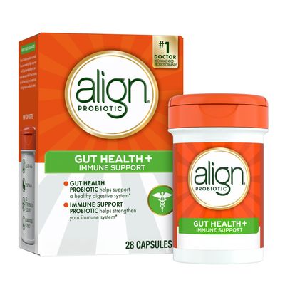 Align Probiotic, Gut Health + Immune Support Probiotic, Probiotics for Women and Men, Probiotics for Digestive Health and Immune Health, #1 Doctor Recommended Brand, 28 Capsules