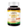 LOVITA Vitamin B12 1000 mcg (B12 Vitamins as Cyanocobalamin), Timed Release B12, Vegan-Friendly, Supports Nervous System, 60 Vegetarian Tablets (2 Month Supply) view 1