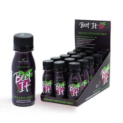 BEET IT Circulation Organic Beet Root Juice Shots - 300mg Dietary Nitrate for Heart Health Support (15 x 2.4 fl. oz.), Non-GMO, Natural Blood Pressure Support & Juice Shots