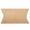 Kraft Pillow Boxes 25 Pack, Paper Party Favor Gift Boxes For Wedding Baby Shower Birthday Party Jewelry Candy Box Small Business Gift Card Holder, Brown Gift Box Treat Party Supplies, KPB76A view 4
