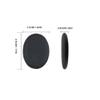 Windfulogo 12Pcs Small Hot Massage Stones Set Natural Lava Basalt Heated Warmer Stone for Spa Massage Black 1.18 x 1.57 in(3x4cm) view 4