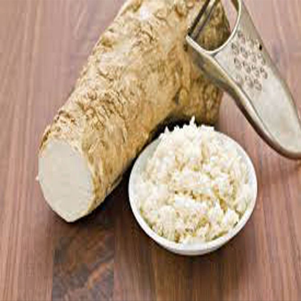 Horseradish Root, Sauget, 7 ounces (Sold by Weight). Great for Planting, Seasoning or Sauces. A taste delight.