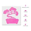 Bonsai Tree Stencil - Bonsai Tree Stencil, Bonsai Tree, Bonsai Tree Stencils, Tree Stencils, Stencil Bonsai view 2