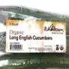 WHOLESUM HARVEST Organic English Cucumbers, 3 CT view 3