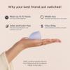 Saalt Menstrual Cup - Premium Design - Most Comfortable Period Cup - #1 Active Cup - Wear for 12 Hours - Soft, Flexible, Reusable Medical-Grade Silicone - Made in USA view 4