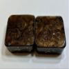 2 Dark Brown Mini Cube Tower Busters Crystal Orgone Many Beautiful Ingredients!! (Dark Brown) view 4