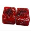 2 Red Glow Mini Cube Tower Busters Crystal Orgone Many Beautiful Ingredients!! (Red Glow) view 1