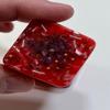 2 Red Glow Mini Cube Tower Busters Crystal Orgone Many Beautiful Ingredients!! (Red Glow) view 2