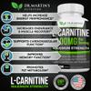 DR. MARTIN'S NUTRITION Extra Strength L-Carnitine - 200 Capsules - 1000mg Per Serving - Boost Your Metabolism and Increase Performance view 2