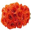 Blooms2Door - 50 Orange Roses (Long Stem - 50cm) - Wholesale Fresh Flowers - Fresh Flowers for Birthday, Valentine's & Mother's Day view 3