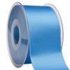 Morex Ribbon 03550/25-235 DF Swiss Satin Ribbon 2" X 27 YD Copenhagen Blue Ribbon for Gift Wrapping, Birthday Gift Cards, Satin Dress for Women, Silk Ribbons for Crafts, Wedding Gifts for Couple view 1
